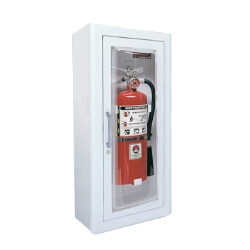 Clear VU Steel Cabinet with Lock